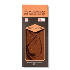 Økoladen Chokolade mælk karamel/knas Ø 40% (75 g)