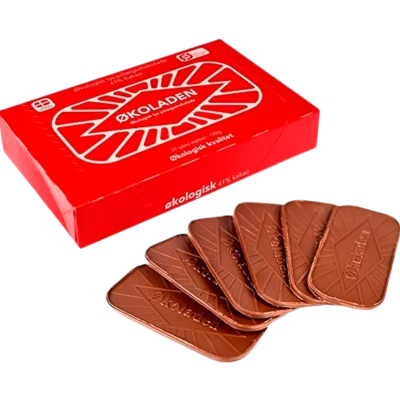 Økoladen Lys Pålægschokolade 41% Ø (120 g)