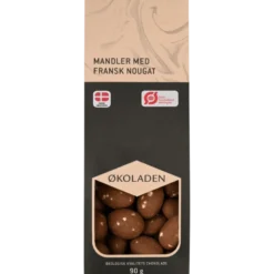 Økoladen Mandler M. Fransk Nougat Ø (90 g)