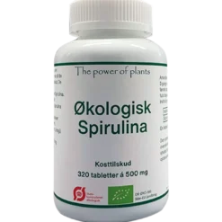 Økolgisk Spirulina Ø (320 tabletter)