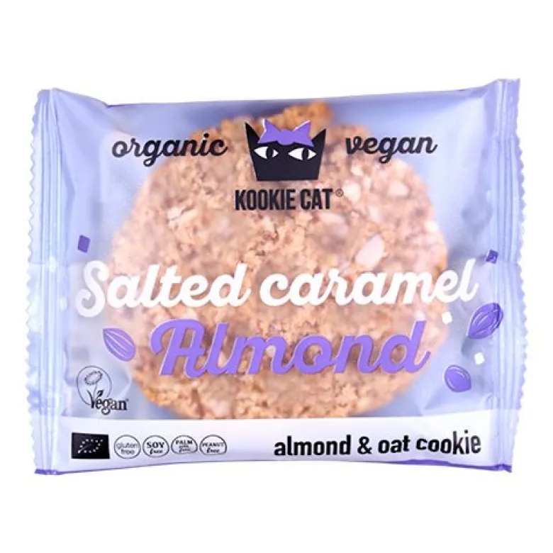 Kookie Cat Salted karamel mandel Ø (50 g)