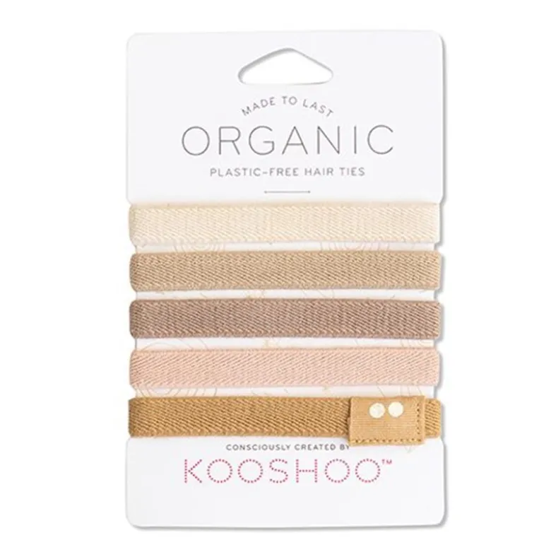 KOOSHOO Hårelastik Blond (5 stk)