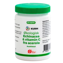 Kurm Økologisk Echinacea & Acerola (60 kap)