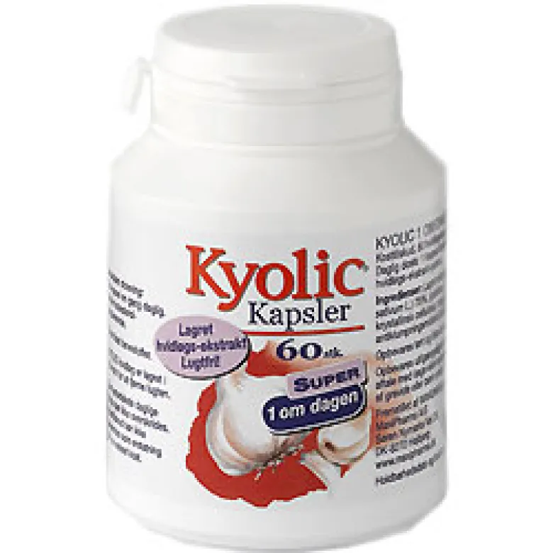 Kyolic Hvidløg - 1 om dagen (60 kapsler)
