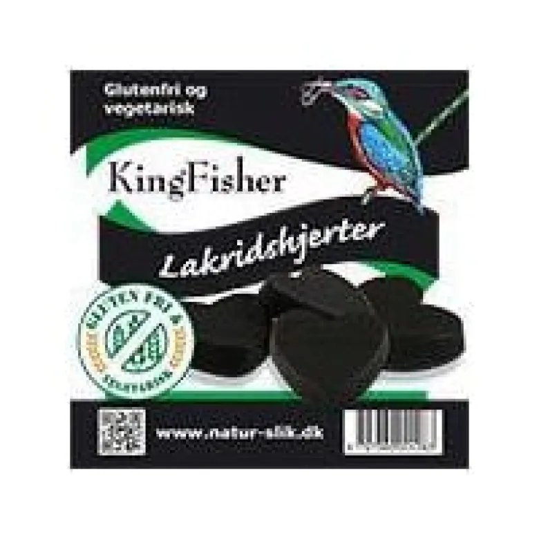 Lakridshjerter Glutenfri (90 gr)