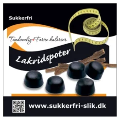Lakridspoter Søde (90 gr)