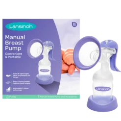 Lansinoh Manuel Brystpumpe (1 stk)
