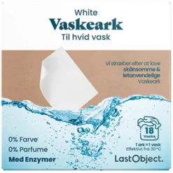 LastObject Vaskeark White (18 stk)