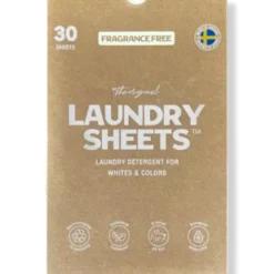 Laundry Sheets Fragrance Free (30 stk)