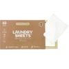 Laundry Sheets Vaskemiddel I Ark Fragrance Free (60 stk)