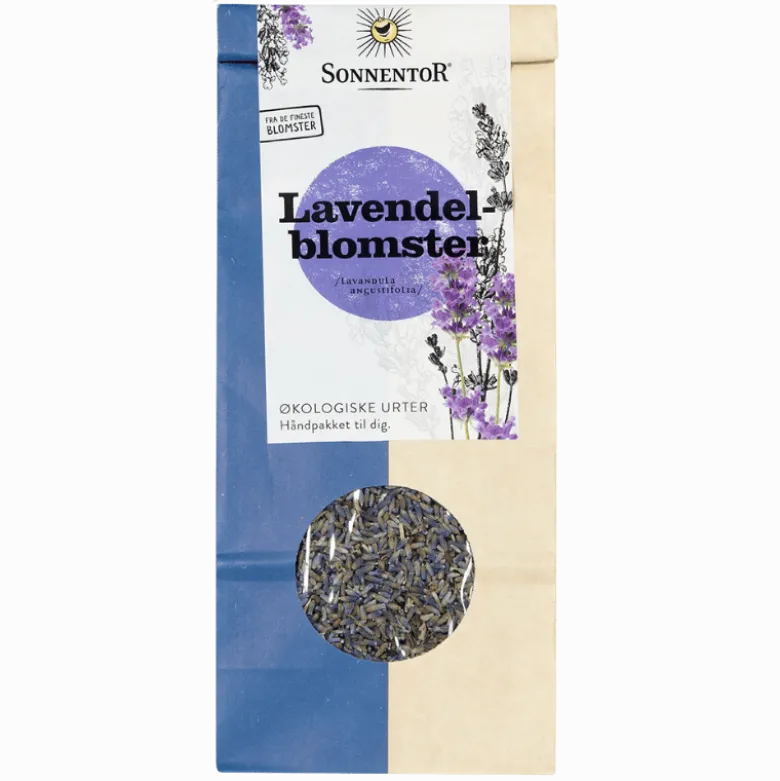 Lavendelblomst Te, Sonnentor Ø 70 gr.