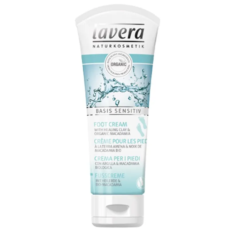 Lavera Basis Sensitiv Fodcreme med Macadamia og Ler (75 ml)