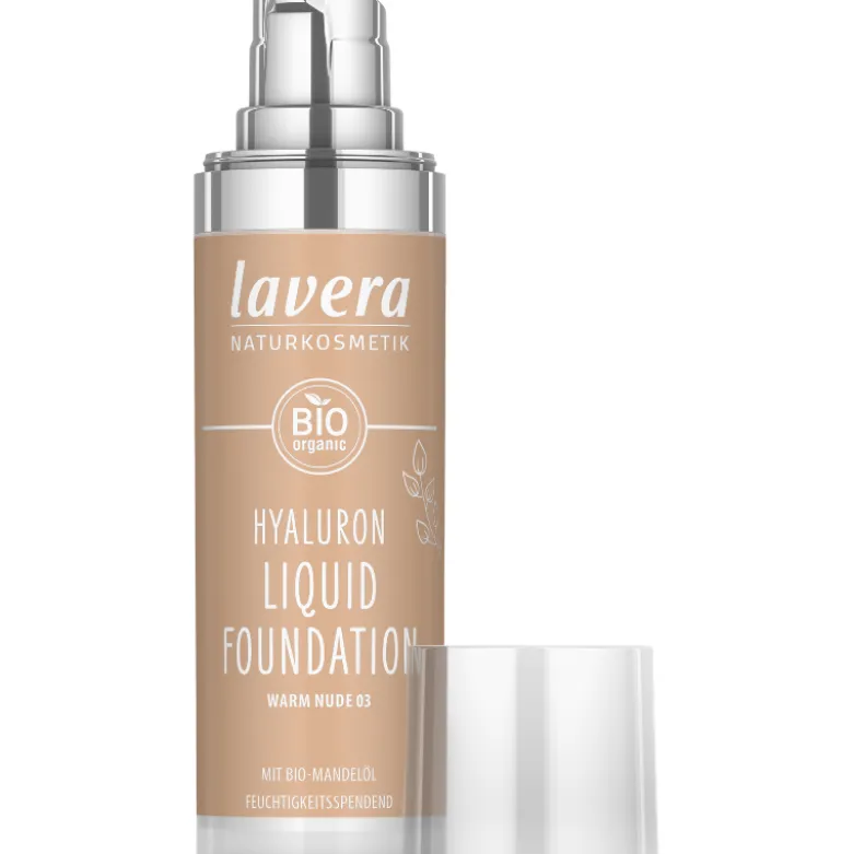 Lavera Hyaluron Liquid Foundation Warm Nude 03 (30 ml)