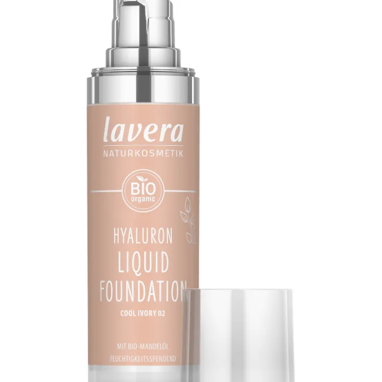 Lavera Hyaluron Liquid Foundation Cool Ivory 02 (30 ml)