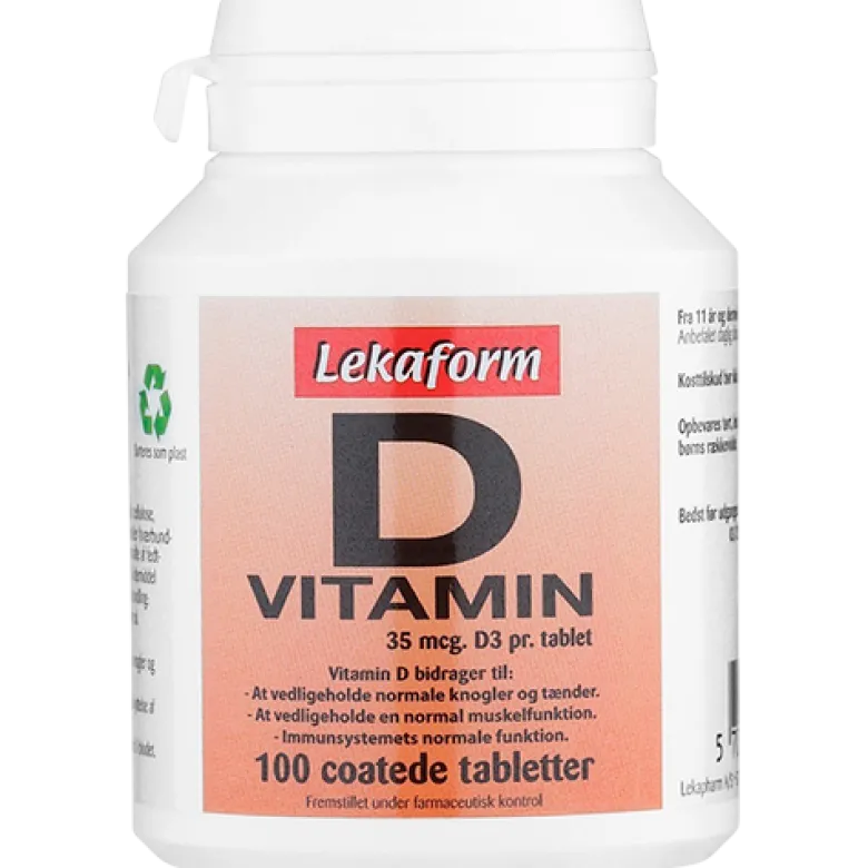 Lekaform D-Vitamin (100 tabl)