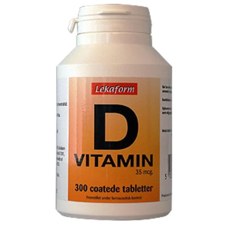 Lekaform D-Vitamin (300 tabletter)