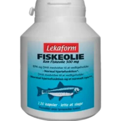 Lekaform Fiskeolie (120 kaps)