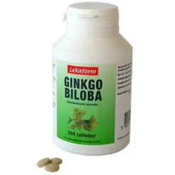 Lekaform Ginkgo Biloba (300 tabletter)