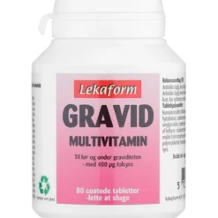 Lekaform Gravid Multivitamin (80 tabl)