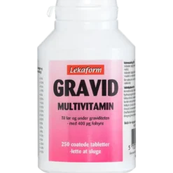 Lekaform Gravid Multivitamin (250 tabl)