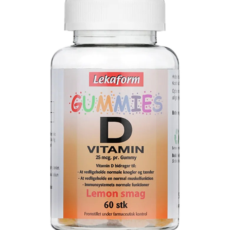 Lekaform Gummies D-Vitamin (60 stk)