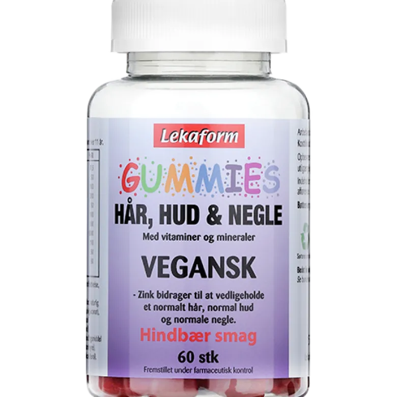 Lekaform Gummies Hår, Hud & Negle (60 stk)