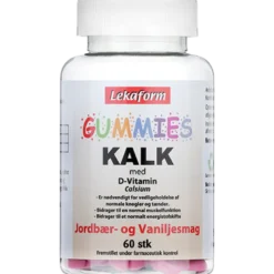 Lekaform Gummies Kalk + D-Vitamin (60 stk)