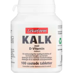 Lekaform Kalk Med Vitamin D (100 tabl)