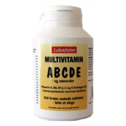 Lekaform Multivitamin ABCDE (360 tab)