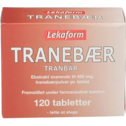 Lekaform Tranebær (120 tabletter)