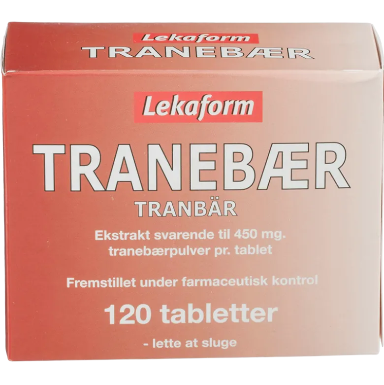 Lekaform Tranebær (120 tabletter)