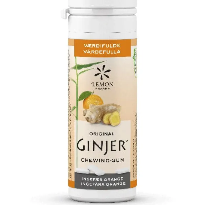 Lemon Pharma Orginal Ginjer Tyggegummi (30 g)