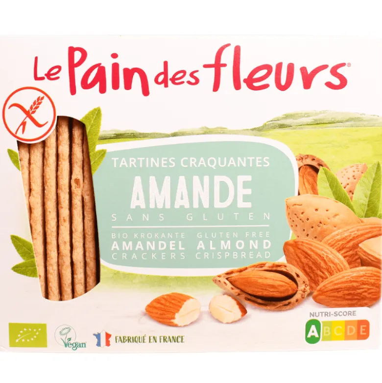 Le Pain Des Fleurs Mandelknækbrød Ø (150 g)