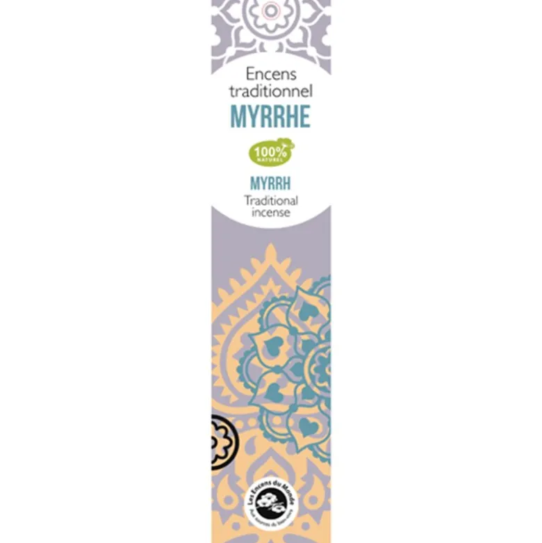Les Encens du Monde Myrra Indisk røgelse Ø (20 stk)