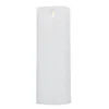 LeveLys LED Stearinlys Ø8x23cm Hvid glat