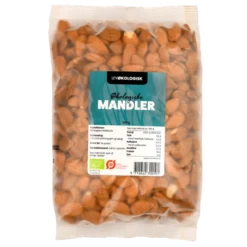 Lev Økologisk Mandler (500 g)
