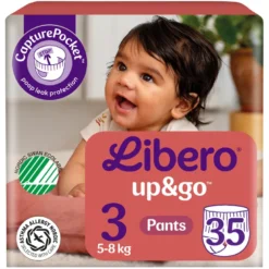 Libero Bukseble Str. 3, 5-8 kg (35 stk)