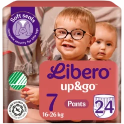 Libero Bukseble Str. 7, 16-26 kg (24 stk)