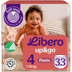 Libero Bukseble Str. 4, 7-10 kg (33 stk)