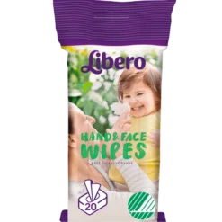 Libero Hand & Face Wipes (20 stk)