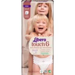 Libero Touch Pant Ble Str. 6 (4 x 24 stk)