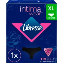 Libresse Intimawear Hipster Black XL (1 stk)
