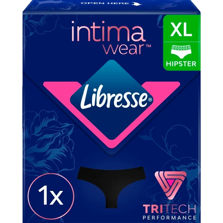 Libresse Intimawear Hipster Black XL (1 stk)