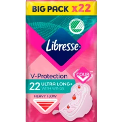 Libresse Ultra Long Wing Duo (22 stk)