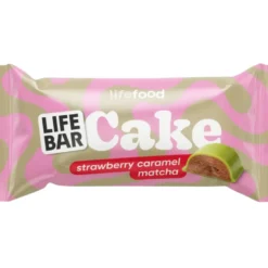 Lifefood LifeBar Cake Strawberry Caramel Matcha Ø (35 g)