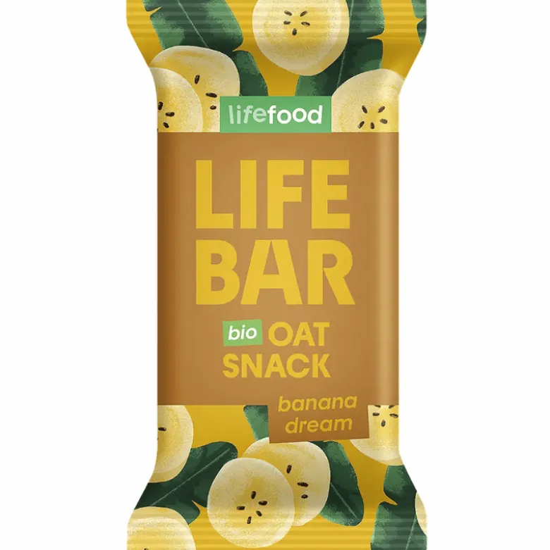 Lifefood Lifebar Havrebar Banana Dream Ø (40 g)