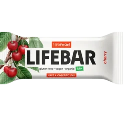 Lifefood LifeBar Kirsebær RAW Ø (40 g)