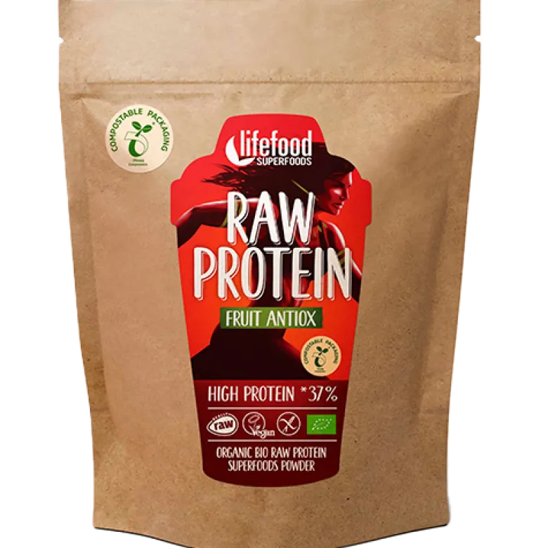 Lifefood Proteinpulver Frugt RAW Ø (450 g)