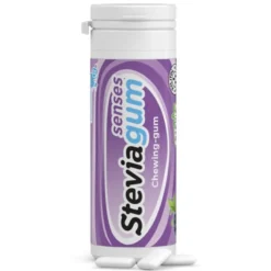 Lime Pharma Steviagum Senses med Blåbær & Mint (30 g)