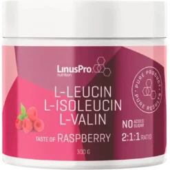 LinusPro BCAA - Hindbær (300g)